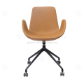 Lounge Chair Indoor Aluminium bese with wheel office chair Manufactory